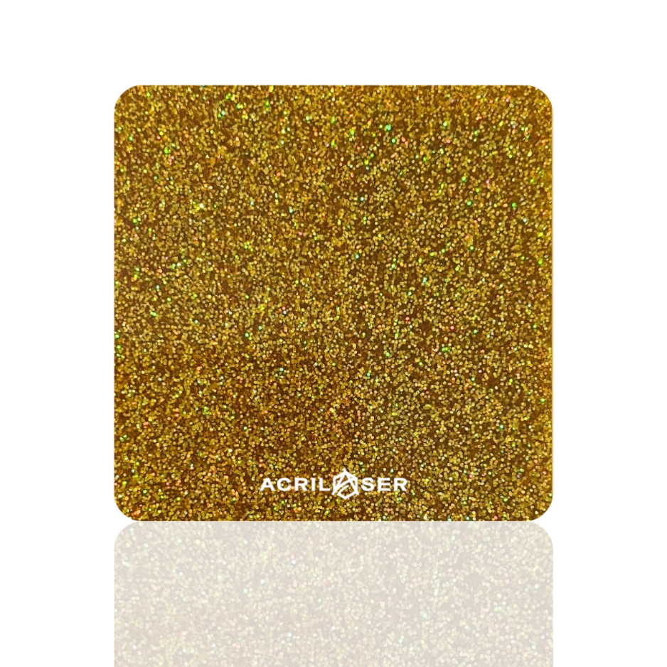 Glitter Holográfico Ambar