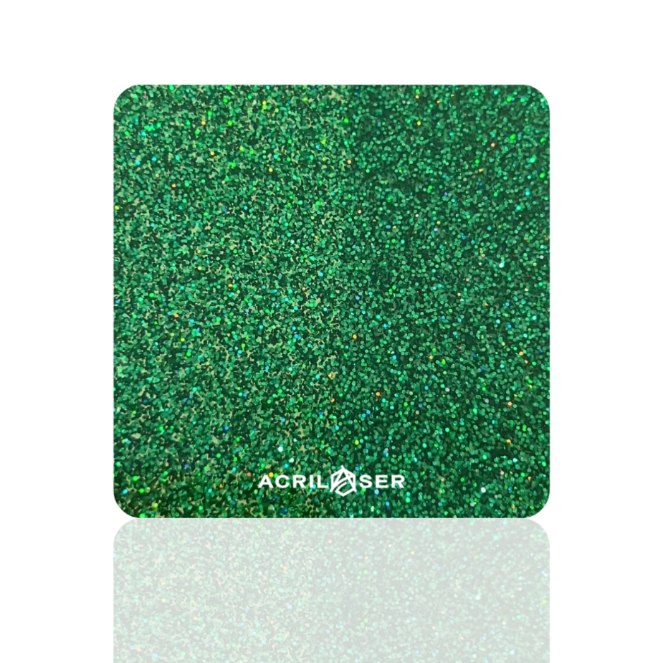 Glitter Holográfico Verde