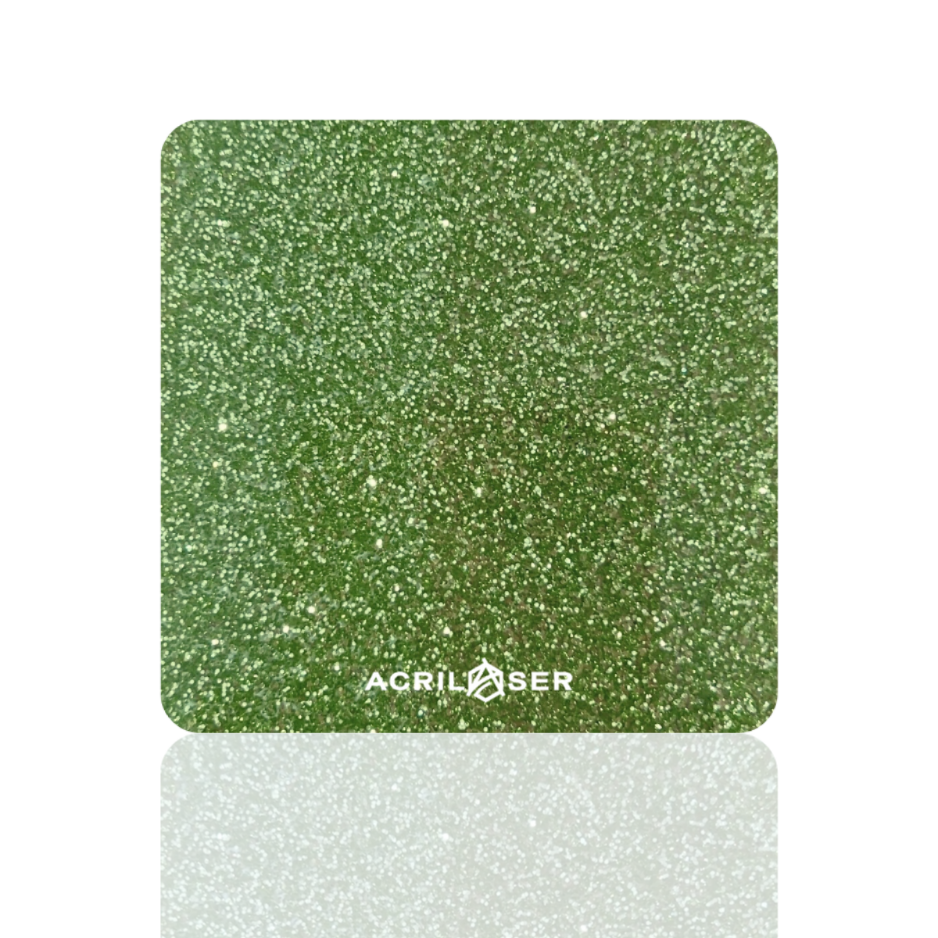 Verde Manzana Glitter