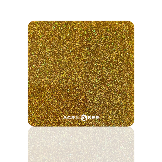 Glitter Holográfico Ambar