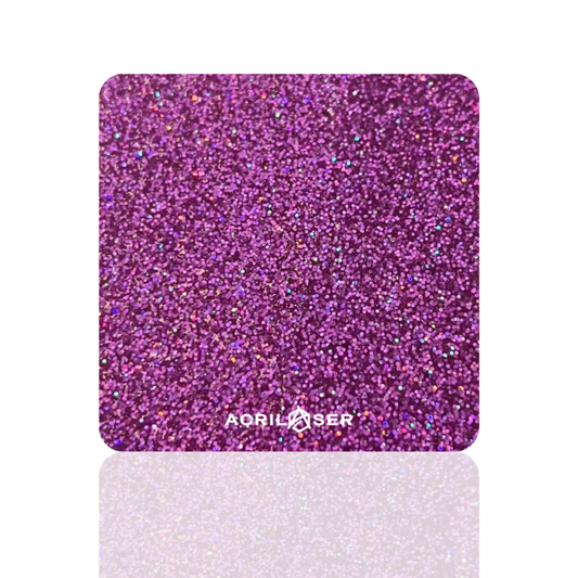 Glitter Holográfico Malva