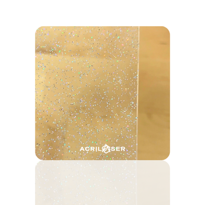 Glitter Holográfico Transparente