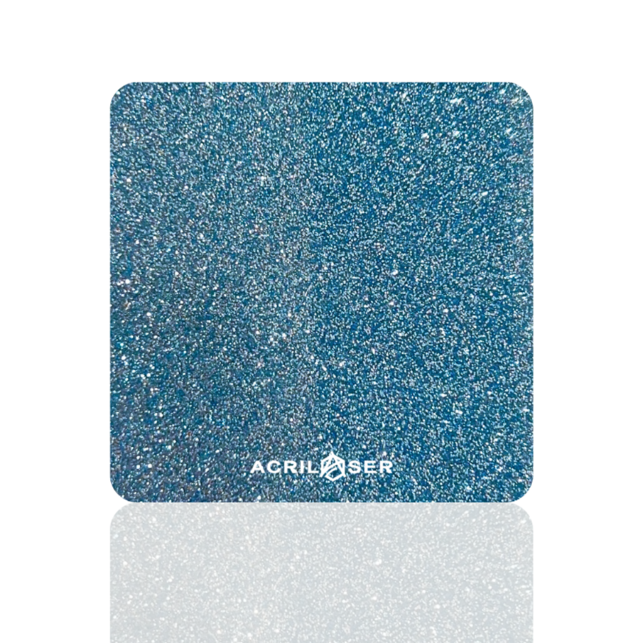Azul Bebé Glitter