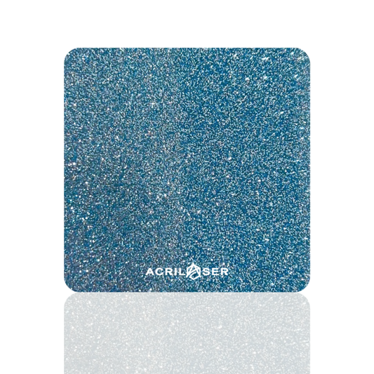 Azul Bebé Glitter