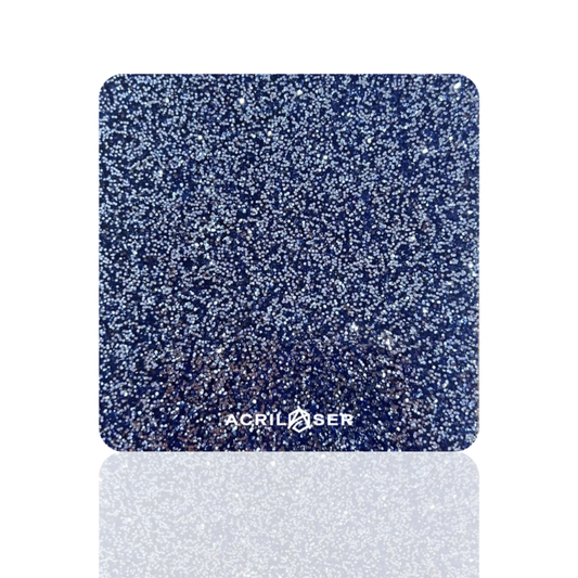Azul Metálico Glitter