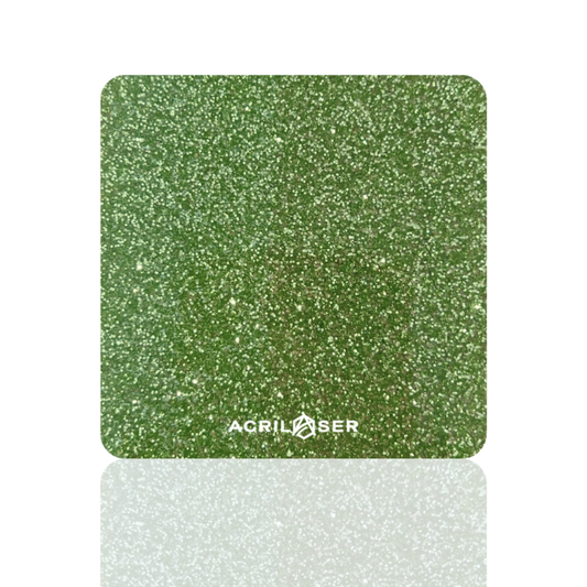 Verde Manzana Glitter